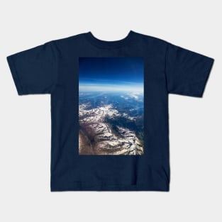 The French Alps Aerial View Kids T-Shirt